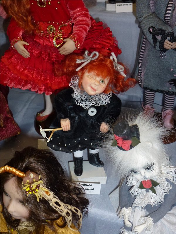 Авторские куклы Елены Коноваловой. Полимерная глина (фото 4)