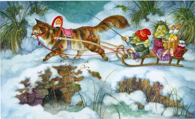 Художник Ольга Ионайтис и ее волшебные иллюстрации