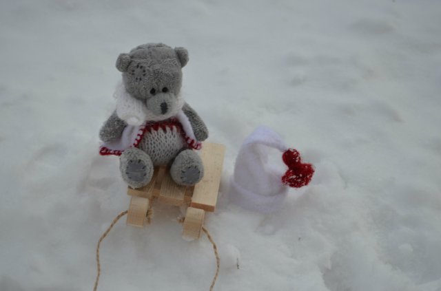 Зима, горка, санки! Авторская шарнирная кукла Коновниной Ольги | Бэйбики Зима, горка, санки! Авторская шарнирная кукла Коновниной Ольги (фото 7)