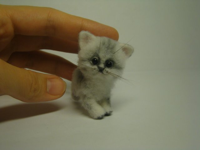 Пушистое чудо. Авторская игрушка валянием Ольги Чернухо