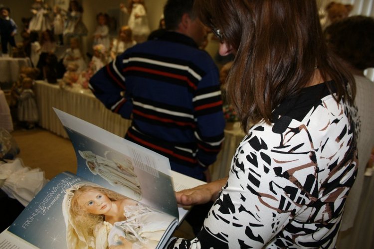 Летняя встреча коллекционеров в магазине Гюнзел, Голландия. Продолжение второй части. Куклы Hildegard Gunzel