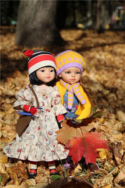 Лиля и Светик в поисках белки... Куклы Paola Reina (фото 4)