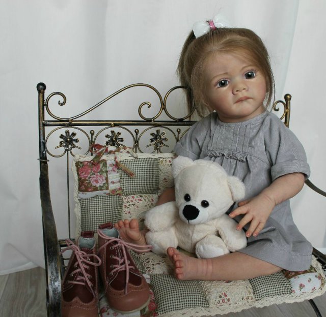 Моя принцесса Gloria! Frida от Karola Wegerich. Кукла реборн Дарьи Медюляновой