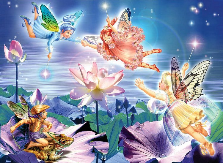 Сказка про Фею и Тролля. Музыкальное Видео. Волшебные иллюстрации от Zorina Baldescu