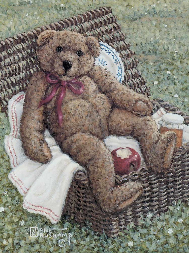 МИШКИ ТЕДДИ. Уютный мир Жанет Крускамп (Janet Kruskamp)