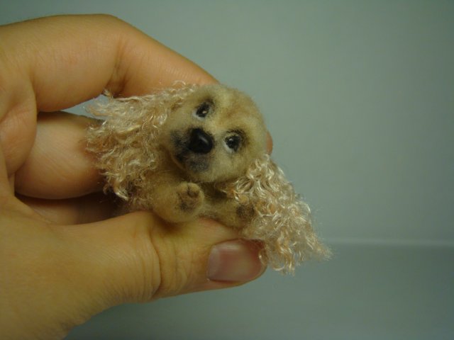 Настоящий верный друг. Авторская игрушка валянием Ольги Чернухо