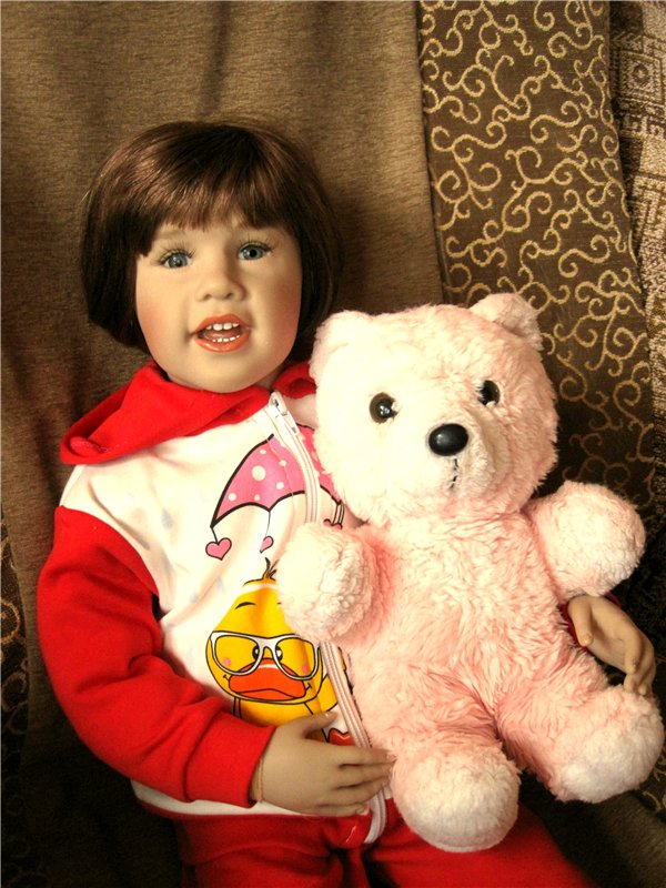 Как мы искали ручейки. Лерочка – коллекционная кукла Sissel Skille