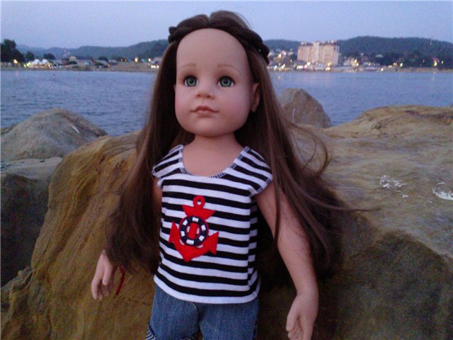 "Морская прогулка" - костюмы для девочек и мальчиков Готц и не только