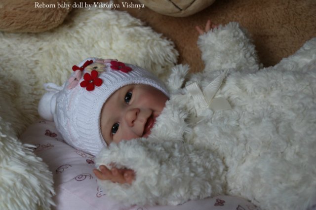 Мейзи... Куколка Реборн Виктории Вишни