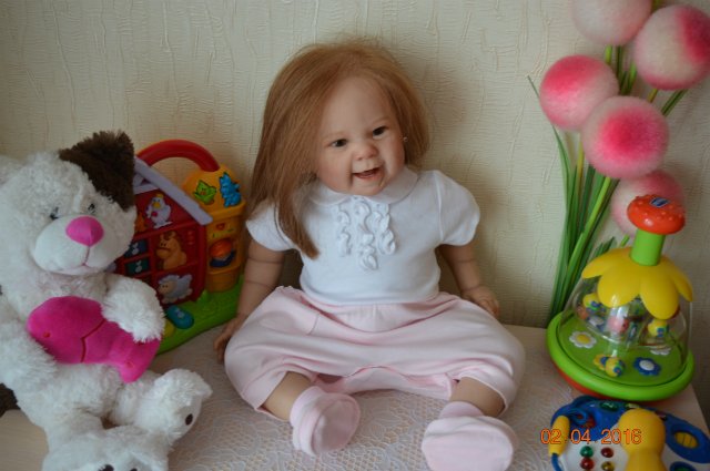 Моя Николь, кукла реборн из молда Мейзи Андреа Арчелло (фото 4)