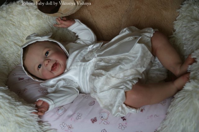Мейзи... Куколка Реборн Виктории Вишни
