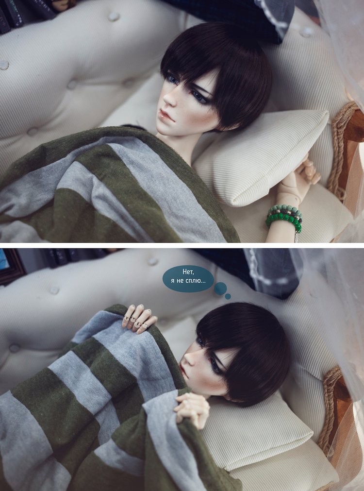 Ты спишь — Фотоистории с куклами BJD (БЖД): сериалы (фото 8)