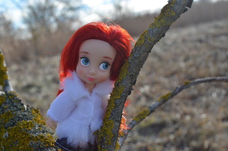 Мини дисней аниматорс - Ариэль на прогулке