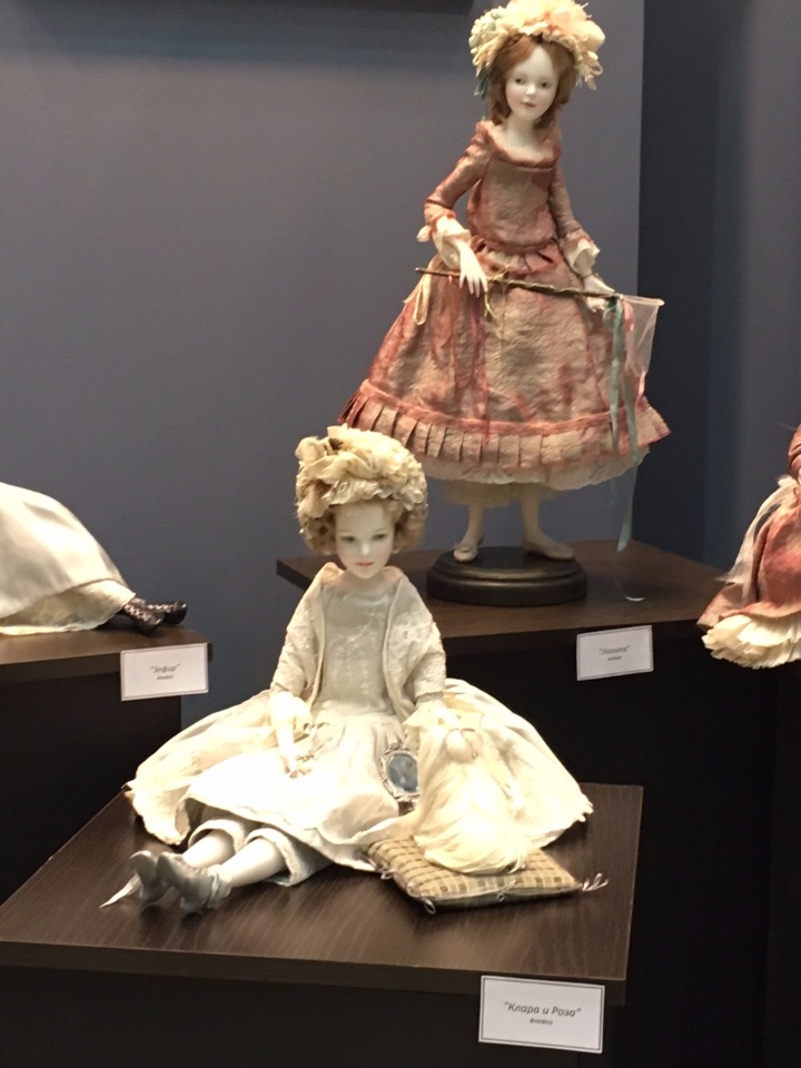 Москва "Гостиный двор" 2016 - Международная выставка "Искусство куклы" - мой взгляд