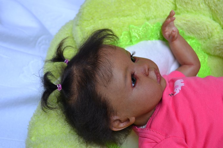 Экзотическая малышка Шаяночка. Куклы реборн Прохоровой Виктории