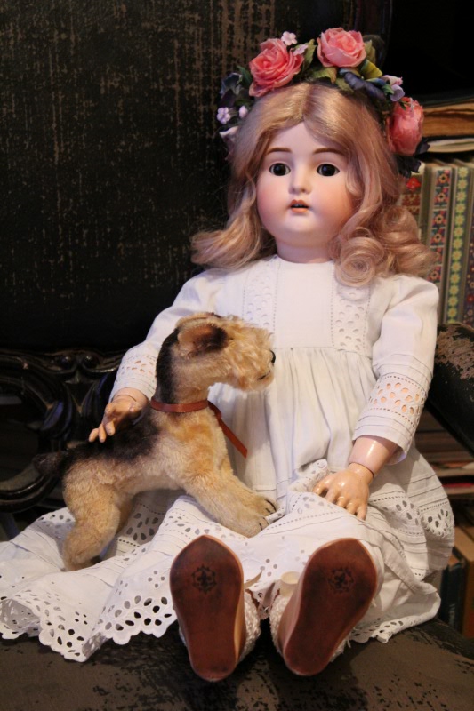 Антикварная кукла Бруно Шмидт. Само очарование (фото 8)