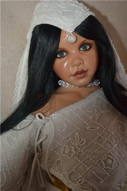 Образ Индии в кукле INDIA ОOАК автора Сьюзен Крей, Susan Krey с её обычаями и необычайной красотой