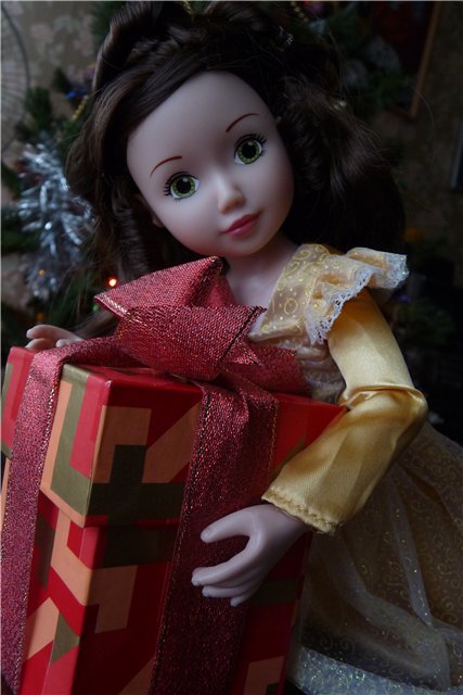 И еще немного Нового года! Белль от Zapf Creation (фото 8)