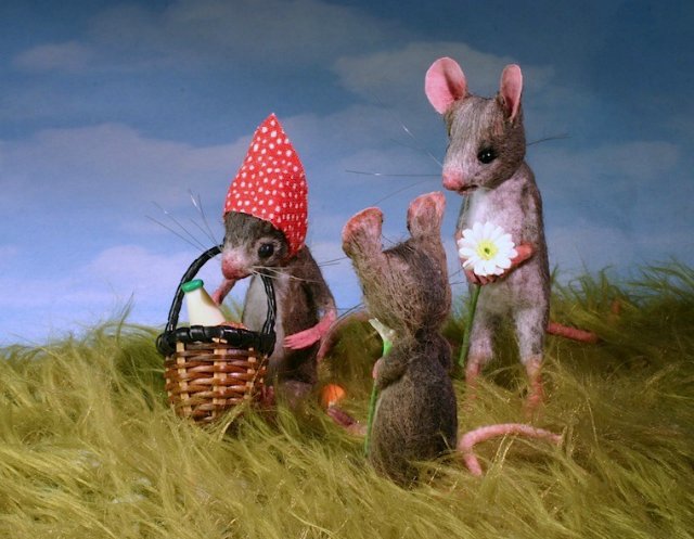 игрушки - мыши - Мэгги Руди, Maggie Rudy Mouses