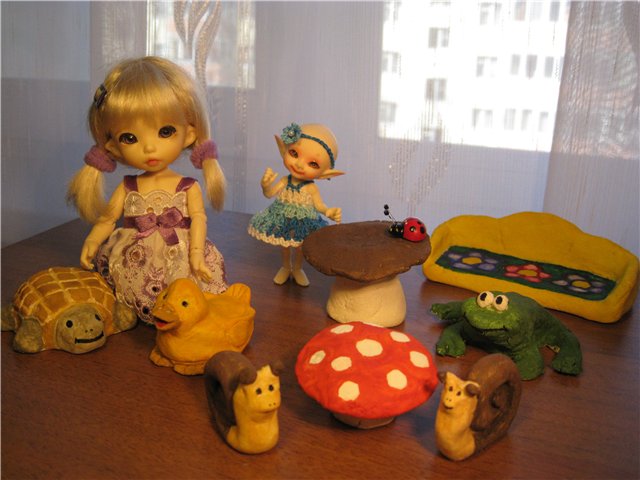 Поделки для дачи. Куклы БЖД - Пукифи Анте и реалпуки Пупу