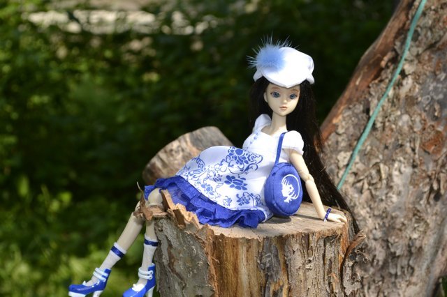 Девушка-Гжель: J-doll Via Sant Andrea