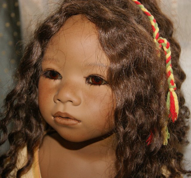 Экзотическая Matoka от Annete Himstedt - девочка из Сомали (фото 4)
