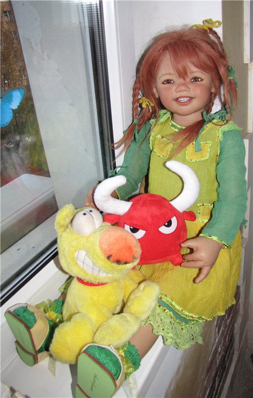 Рыжий лучик солнца - Санрике от Annette Himstedt (фото 7)