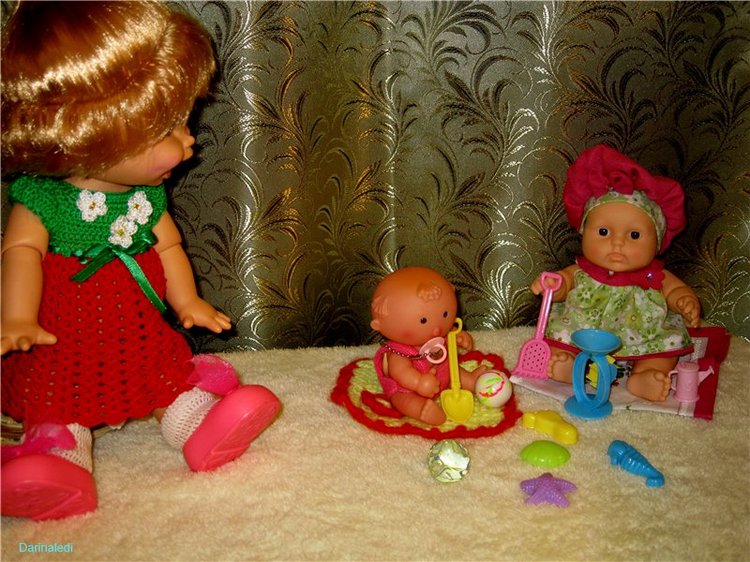 Натали - сладкая ягодка! Кукла Galoob Baby Face