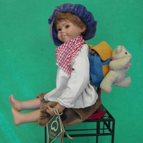 Знакомство с куклами Anni Aegerter фирмы Schmider Creativ. Тони - образ Пеппи или подружки Тома Сойера