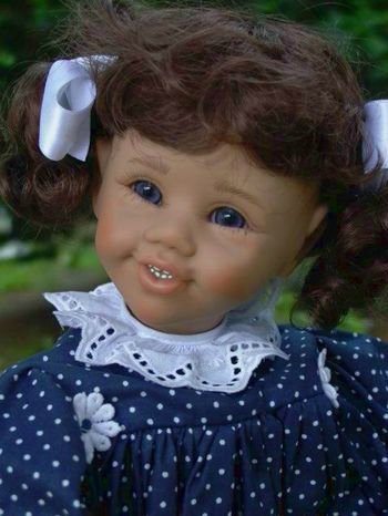 Знакомство с куклами Anni Aegerter фирмы Schmider Creativ. Тони - образ Пеппи или подружки Тома Сойера