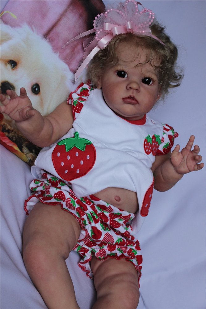 Блондинка Эллочка. Кукла реборн Светланы Преображенской (фото 6)