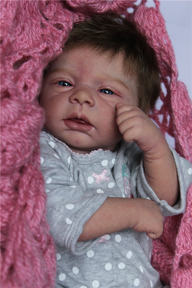 Маленькая девочка. Кукла реборн Светланы Преображенской (фото 9)