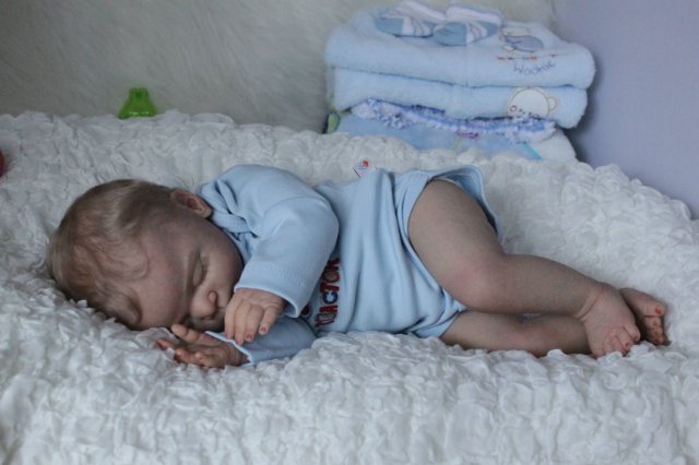 Линус 3... Малыш реборн Виктории Вишни (фото 8)