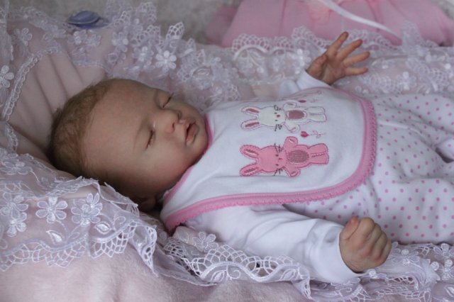 Спящая красавица Джульетта! Куколка реборн Виктории Вишни