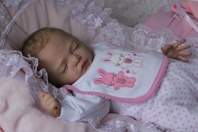 Спящая красавица Джульетта! Куколка реборн Виктории Вишни