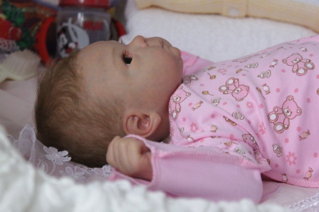 Мышонок Ульяша 3... Куколка реборн Виктории Вишни (фото 3)