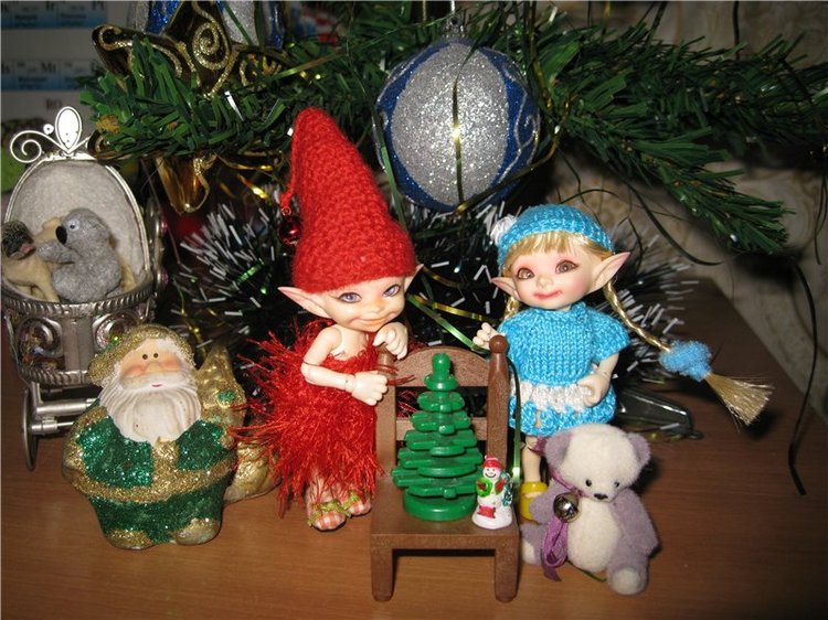 С Рождеством! Куклы БЖД — Куклы Fairyland (ФэйриЛэнд): BJD (БЖД) (фото 10)