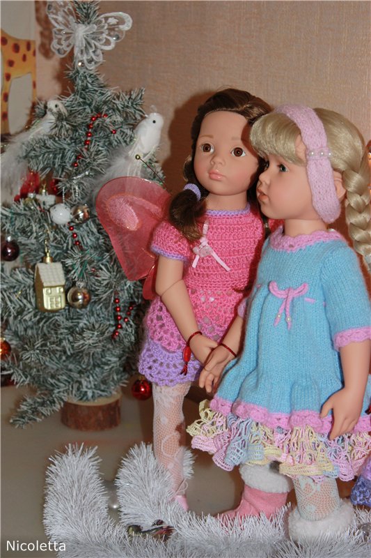 Настроение праздника и мои куклы Готц