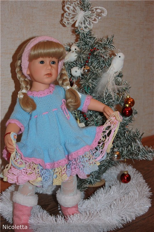 Настроение праздника и мои куклы Готц (фото 5)