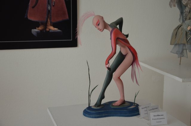 Дебютная выставка в клубе - студии "Кукольная коллекция" 1 часть