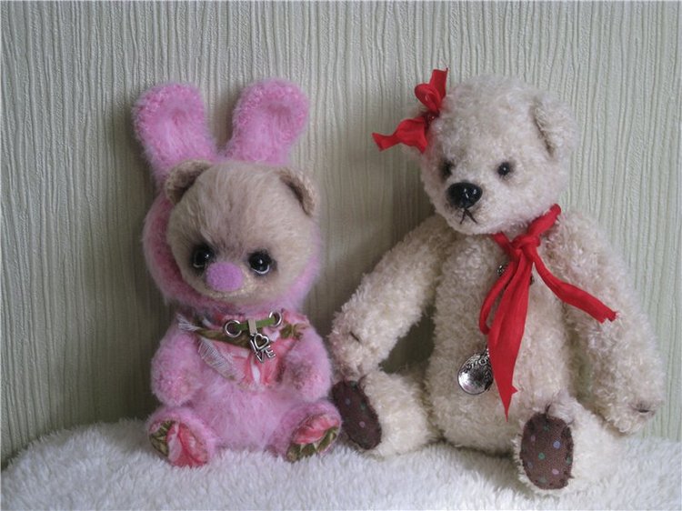 Яся - Кнопочка. Авторская игрушка