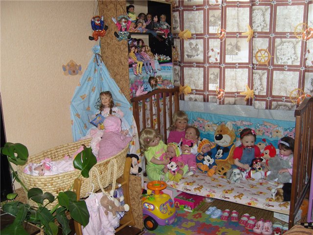 Наш домашний ясли-сад — Домашние коллекции кукол: фото собраний