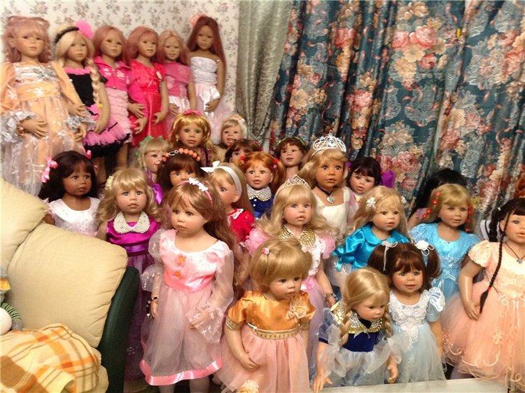 Просто так - моя коллекция кукол Моники Левениг