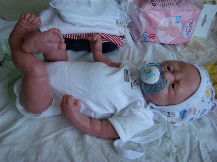 Силиконовая малышка - Процесс работы от Кондрашовой Ирины