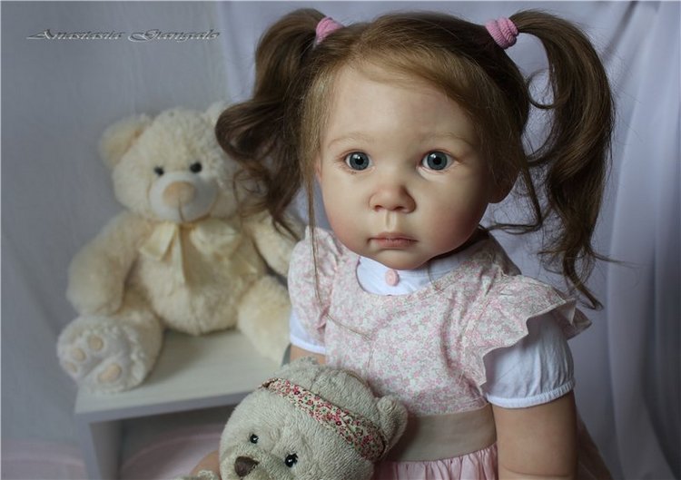 Иришка - сладкая Ириска! И шоколада ни надо... Кукла реборн Анастасии Гангало