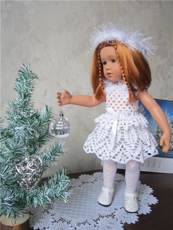 Обновки под ёлочку — Одежда и обувь для кукол своими руками: фото (фото 10)