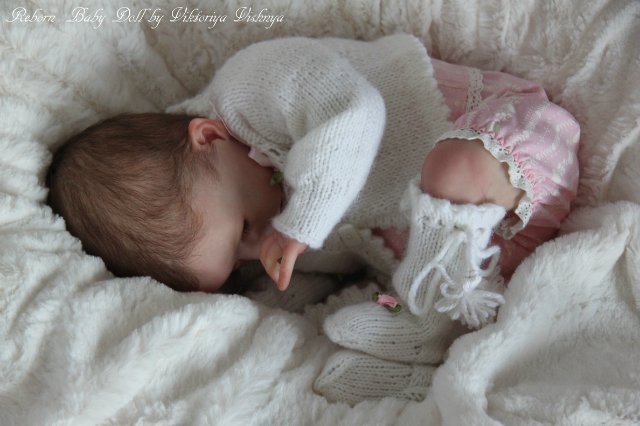 Аделиночка 2... Куколка реборн Виктории Вишни