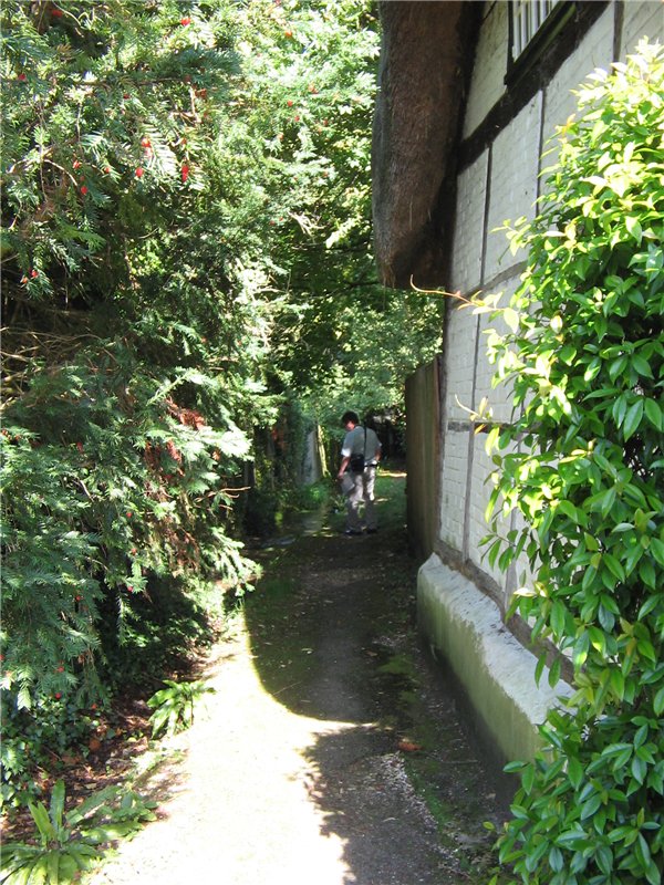 Английская деревушка Nether Wallop , там где снимали фильм о Мисс Марпл