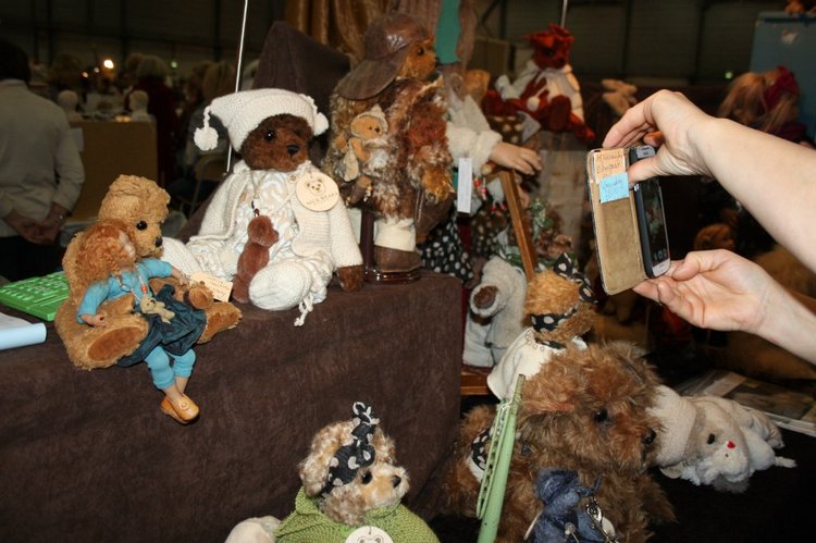 Выставка кукол, мишек тедди, кукольных домиков и миниатюры в Нидерландах. Продолжение (фото 4)