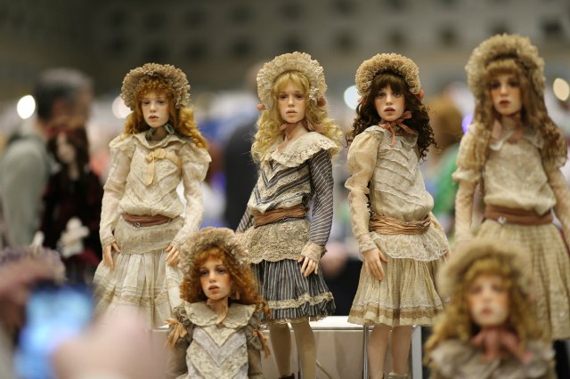 Великолепие выставки "Искусство Куклы" 11 декабря 2015 г